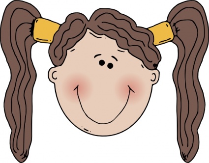 Happy kids face clipart free clipart images
