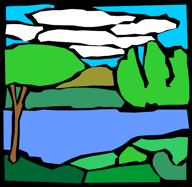 Lake clip art free clipart images