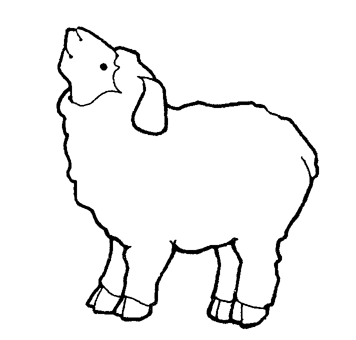Lamb gallery for black and white sheep clip art