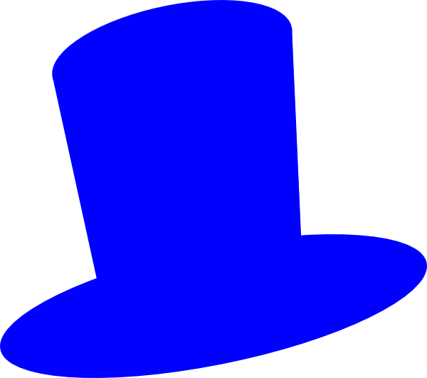 Top hat outline clipart