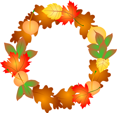 Wreath clip art the outdoor free clipart images