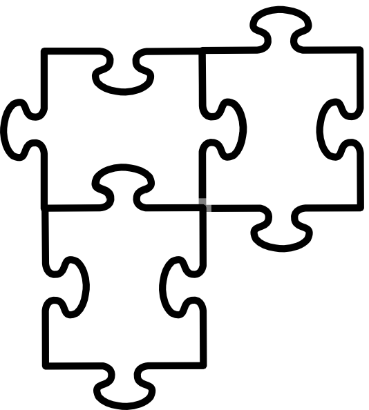 Gallery for free clip art jigsaw puzzle pieces