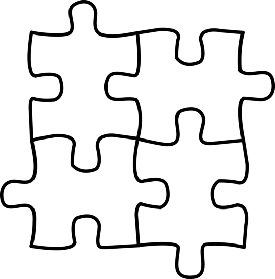 Gallery for free clipart puzzle piece shapes