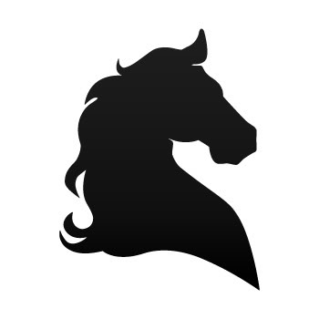 Gallery for horse head silhouette clip art free 2