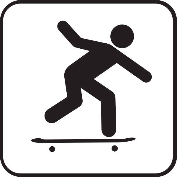 Gallery for skateboard clip art images