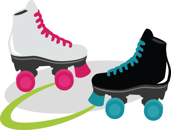 Gallery for skating borders clip art