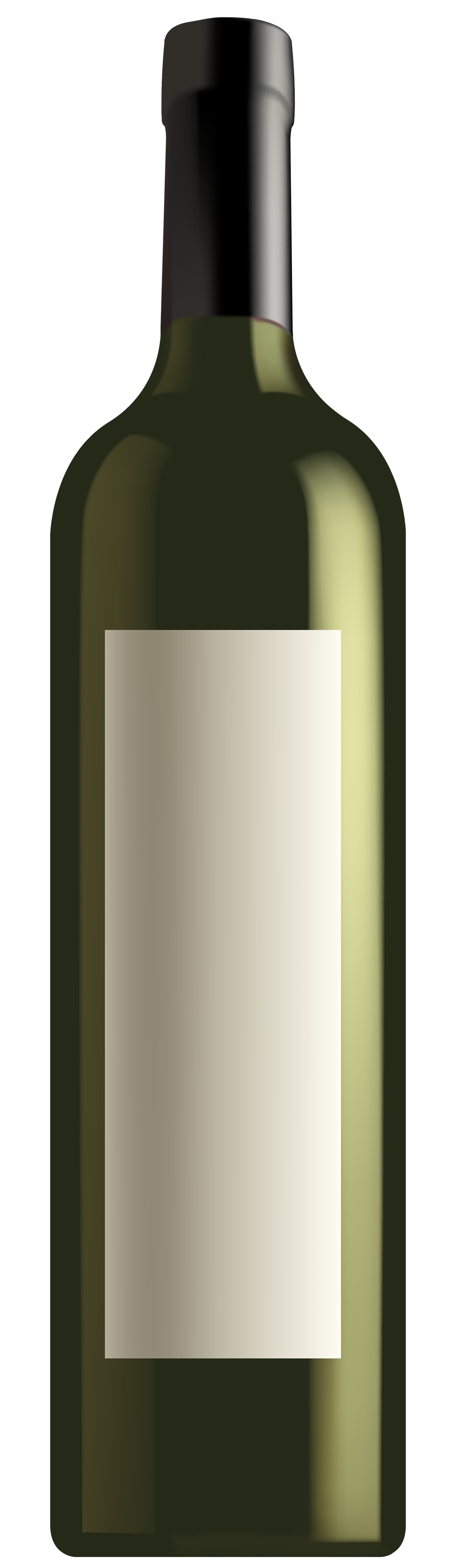 Green wine bottle clipart the clipart
