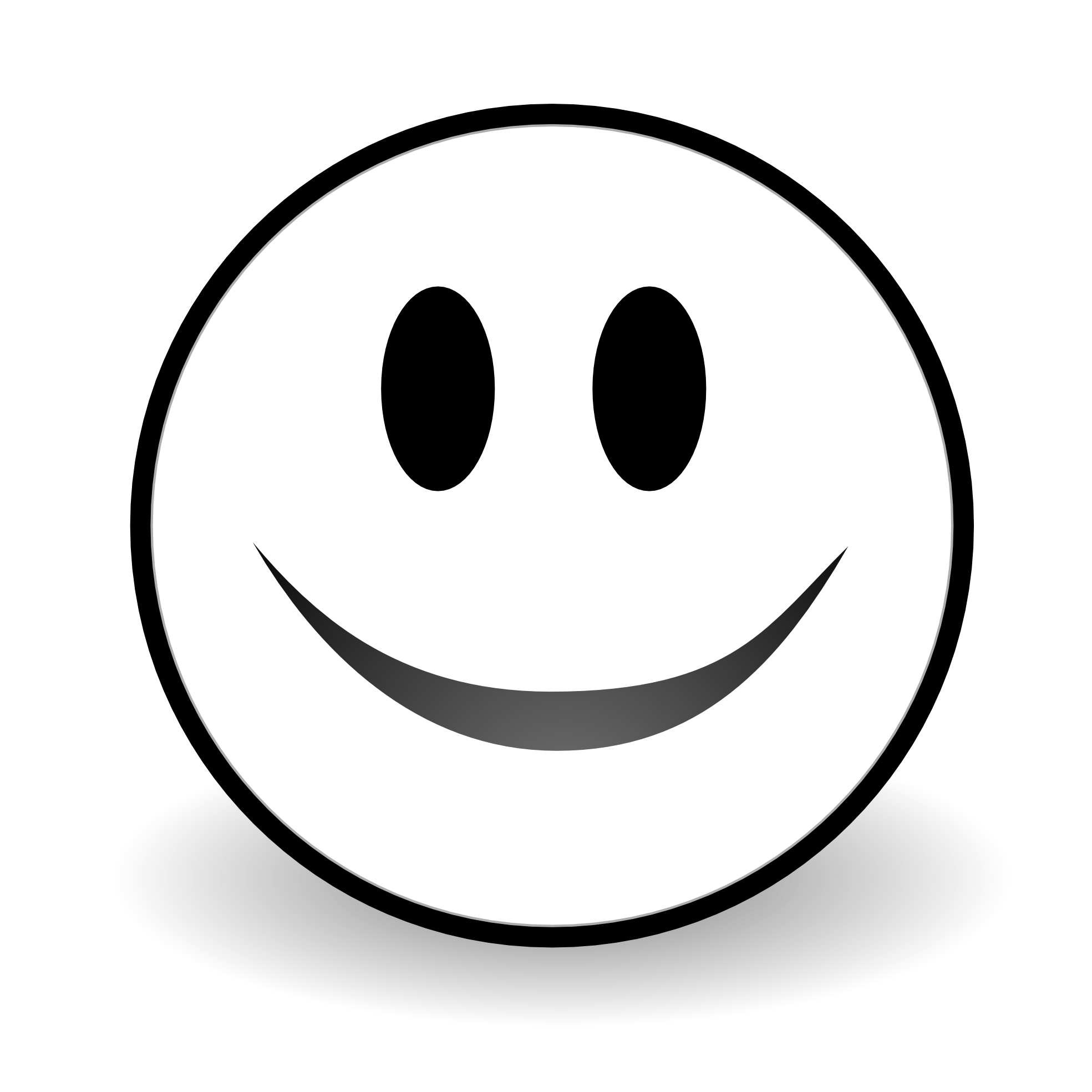 Smile clipart black and white free clipart images 2
