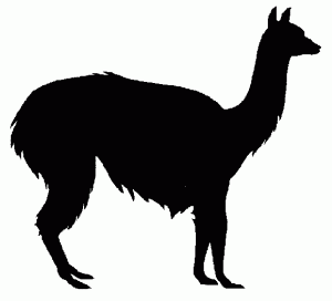 Llama clipart vector magz free download vector graphics