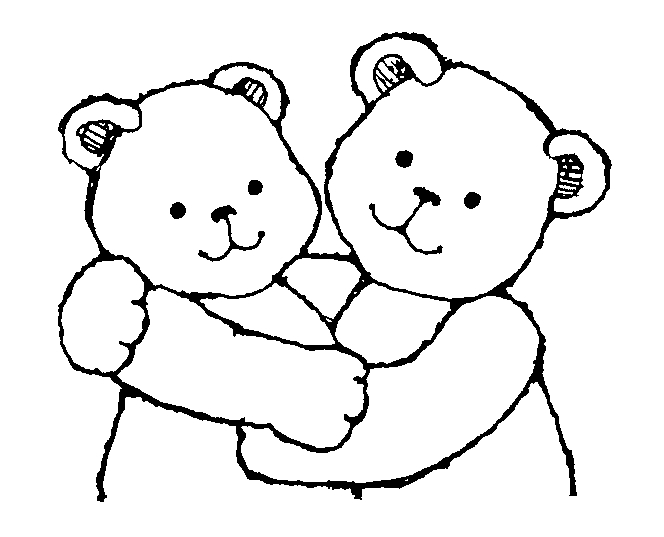 Mormon share bear hugs clip art