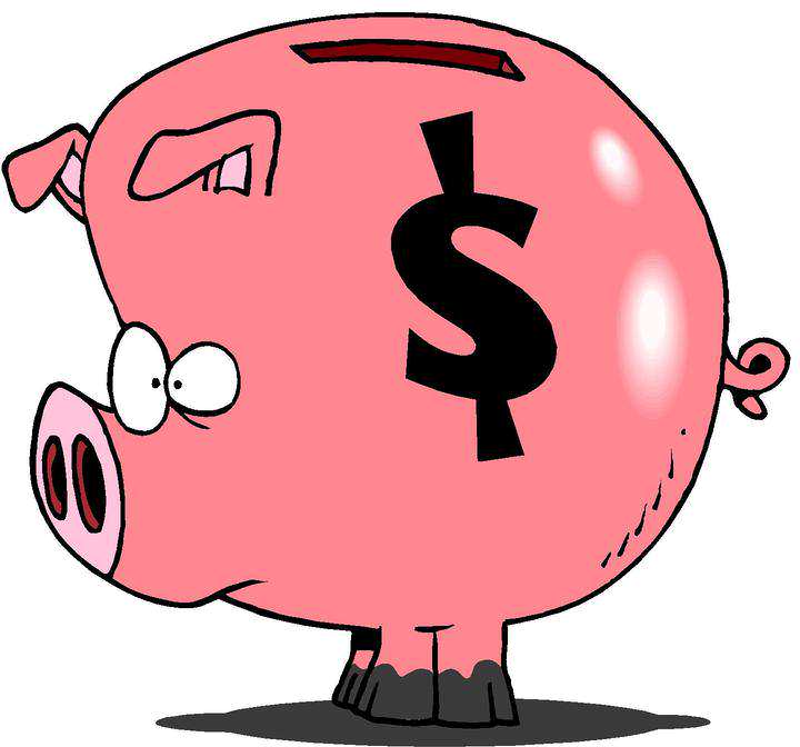 Piggy bank clip art 0