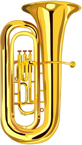 Tuba clipart free clipart images