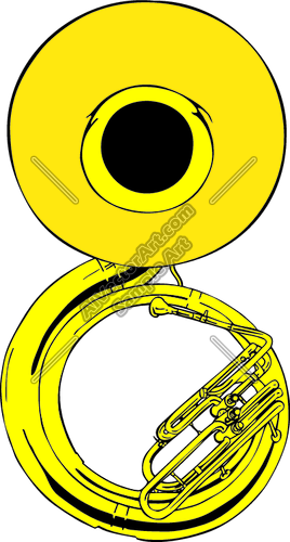 Tuba sousaphone clipart and vectorart misc graphics music vectorart