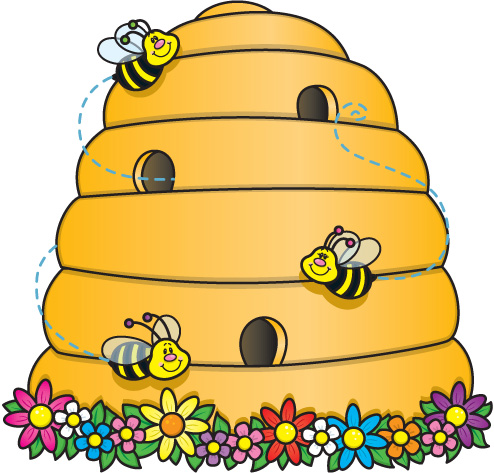 Beehive clipart free clipart images