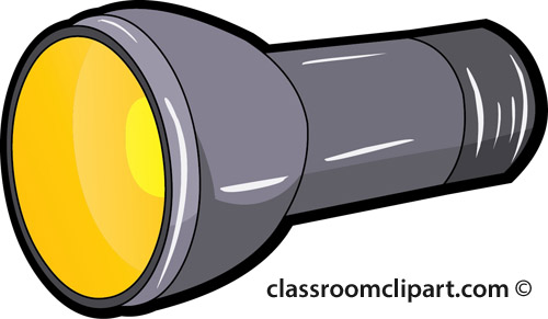 Camping flash light ra classroom clipart