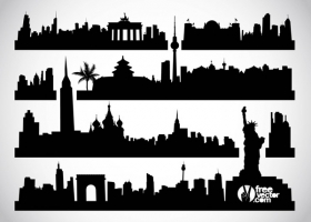 Cityscape clipart free vector for free download about 7 free