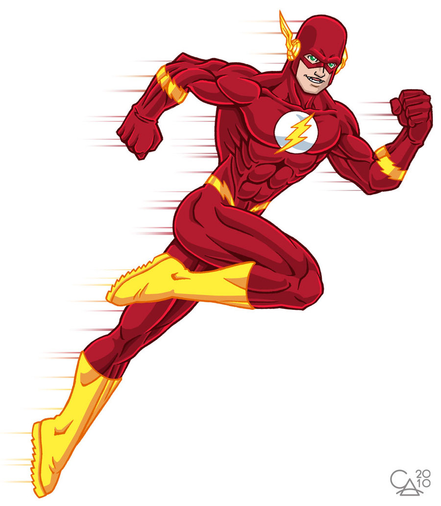 Flash hero clipart
