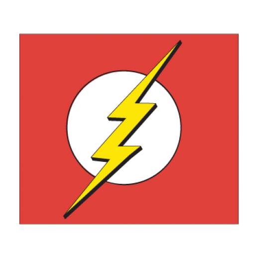 Flash superhero emblem free clipart