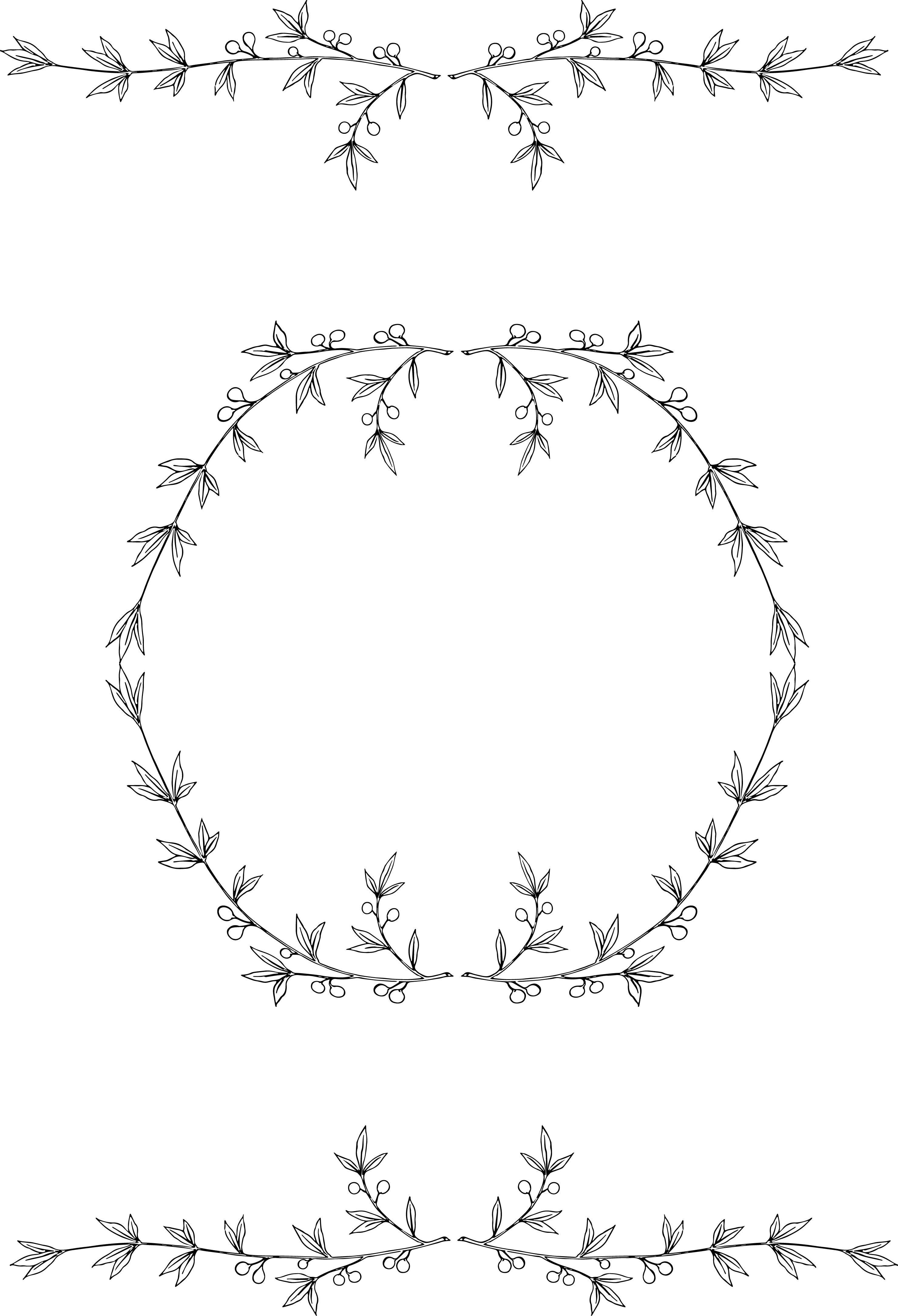Free olive wreath clip art 