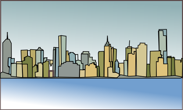 Gallery for free cityscape clip art 3