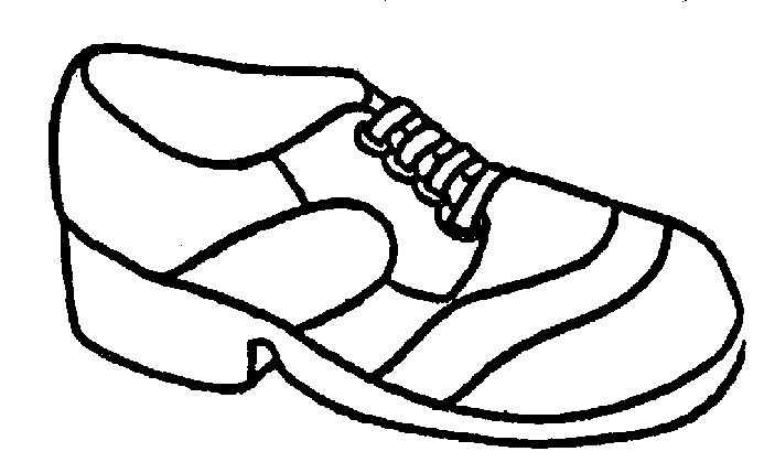 Gallery for sneaker clip art black and white