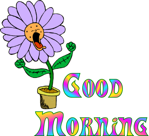 Good morning animation free animated good morning messages clipart