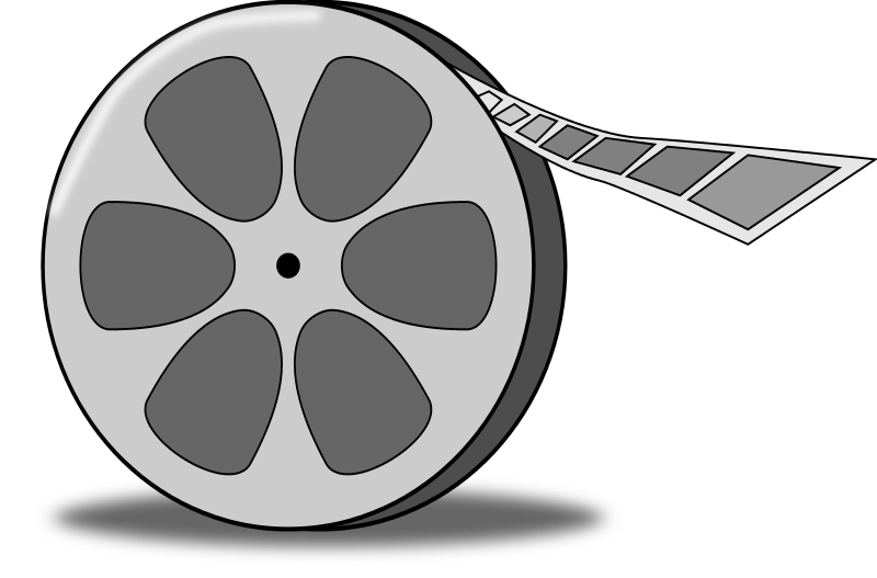 Movie reel film reel clip art 
