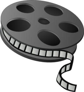 Movie reel movie clip art at vector clip art free