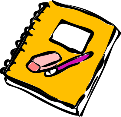 Notepad free school clipart public domain school clip art images and