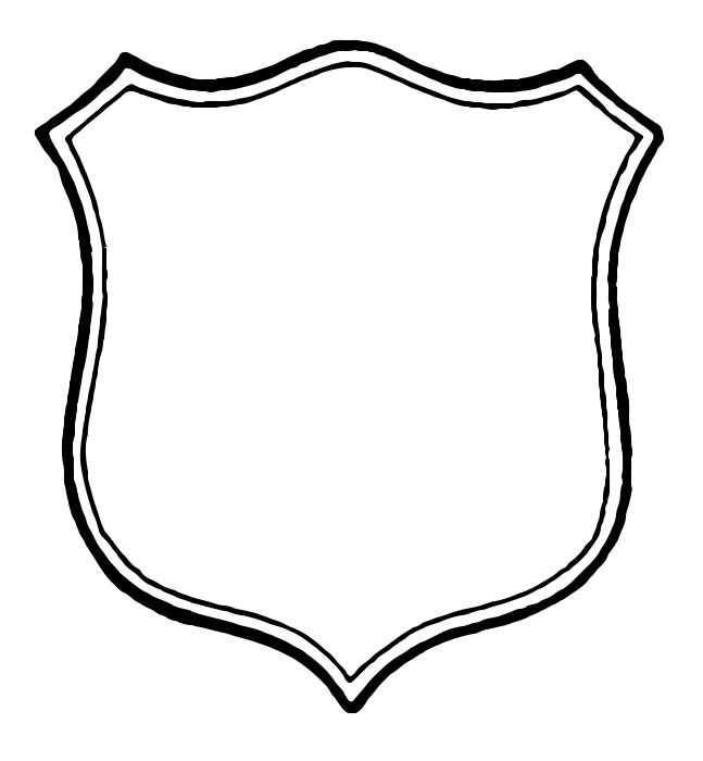 Sheriff badge gallery for black and white police badge clip art