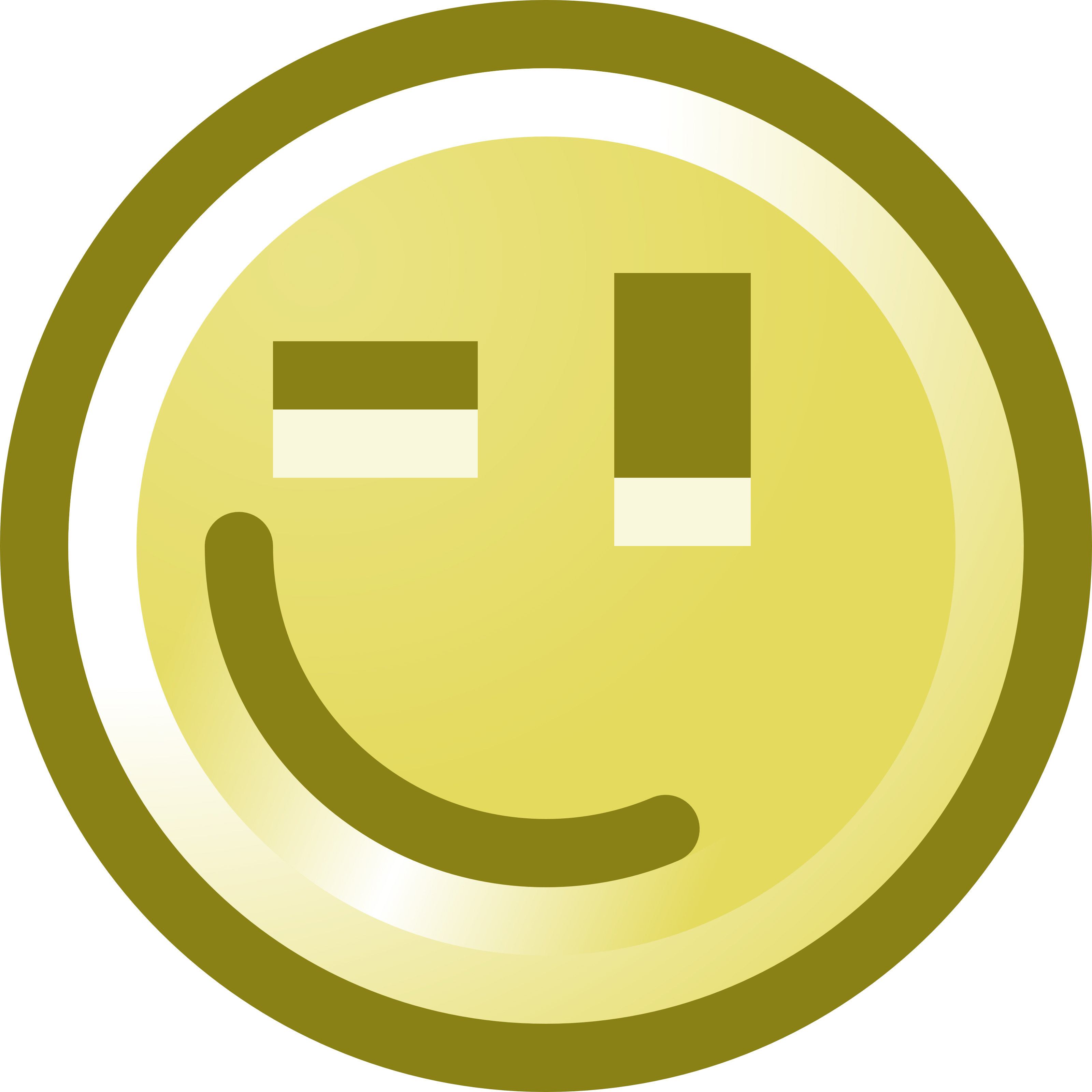 Wink smiley face with mustache and thumbs up free clip art