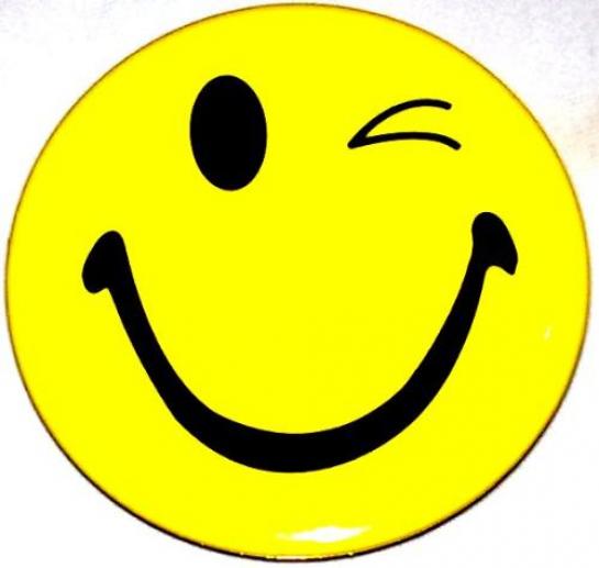 Winking smiley face clip art free clipart images