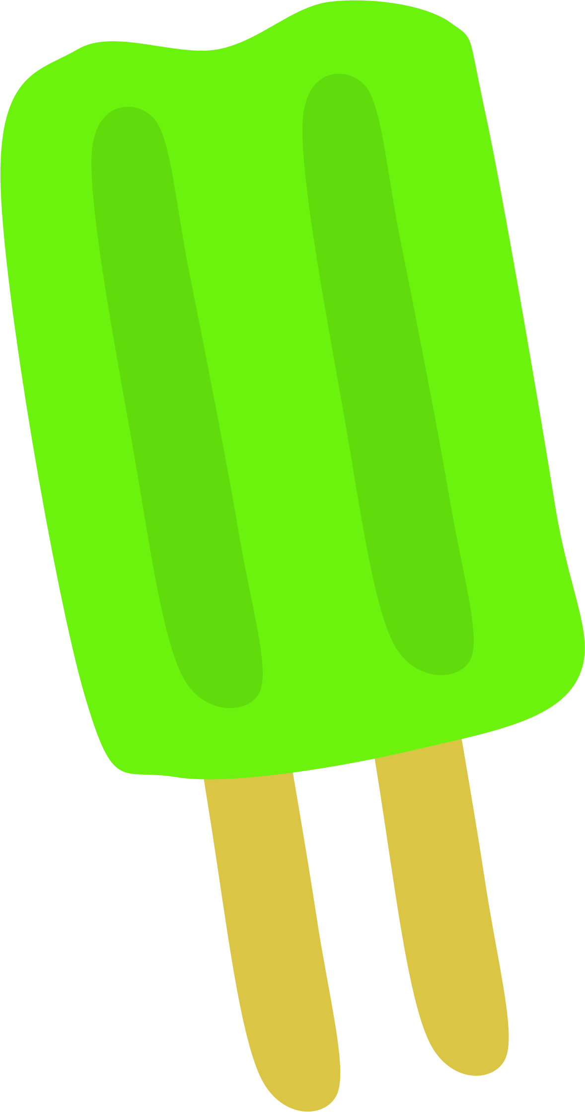 Clipart green popsicle