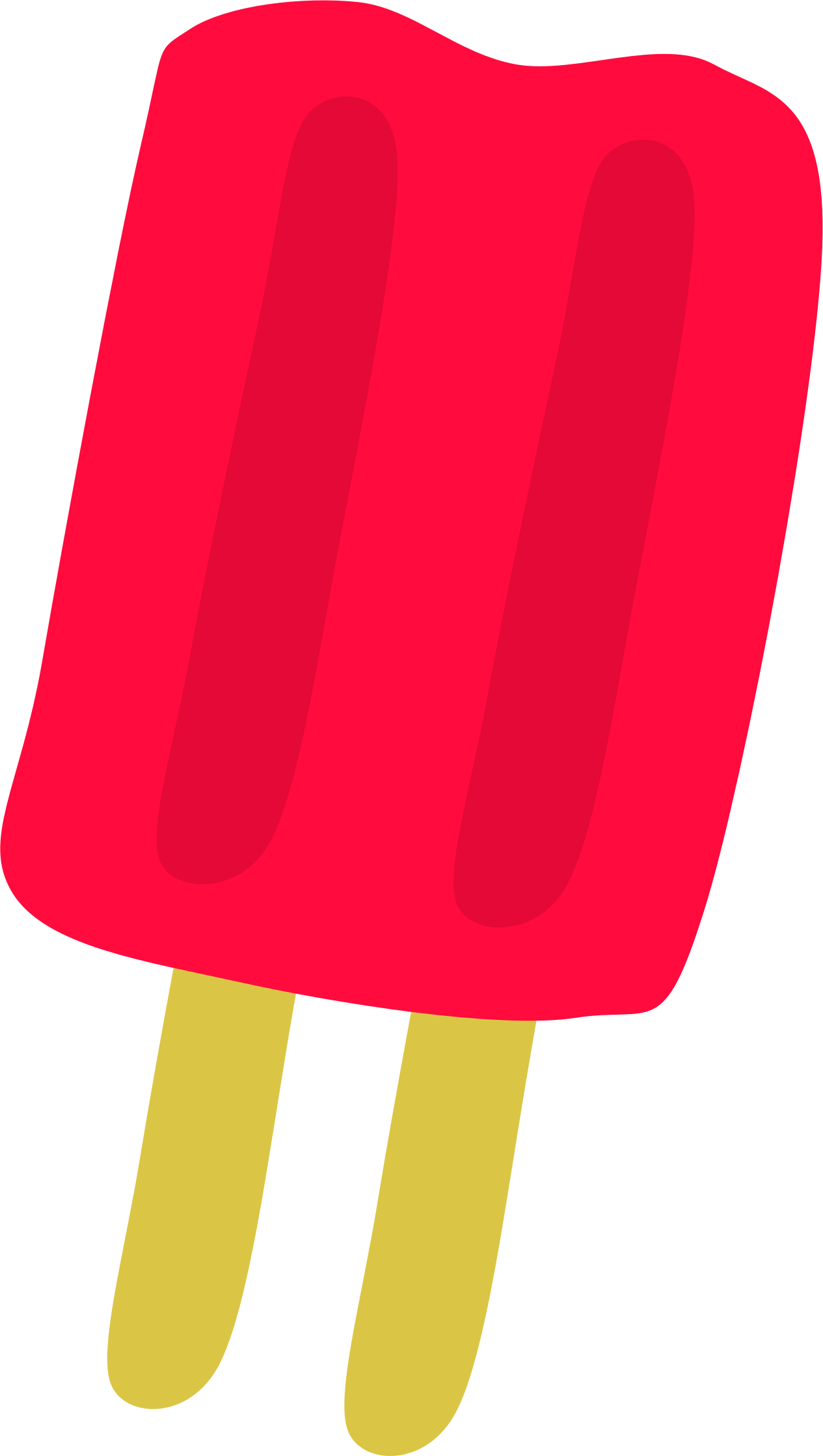 Clipart red popsicle