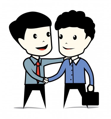 Clipart shaking hands 1 daedalus