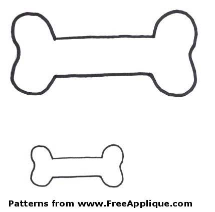 Dog bone free dog patterns poodle skirt pattern clip art