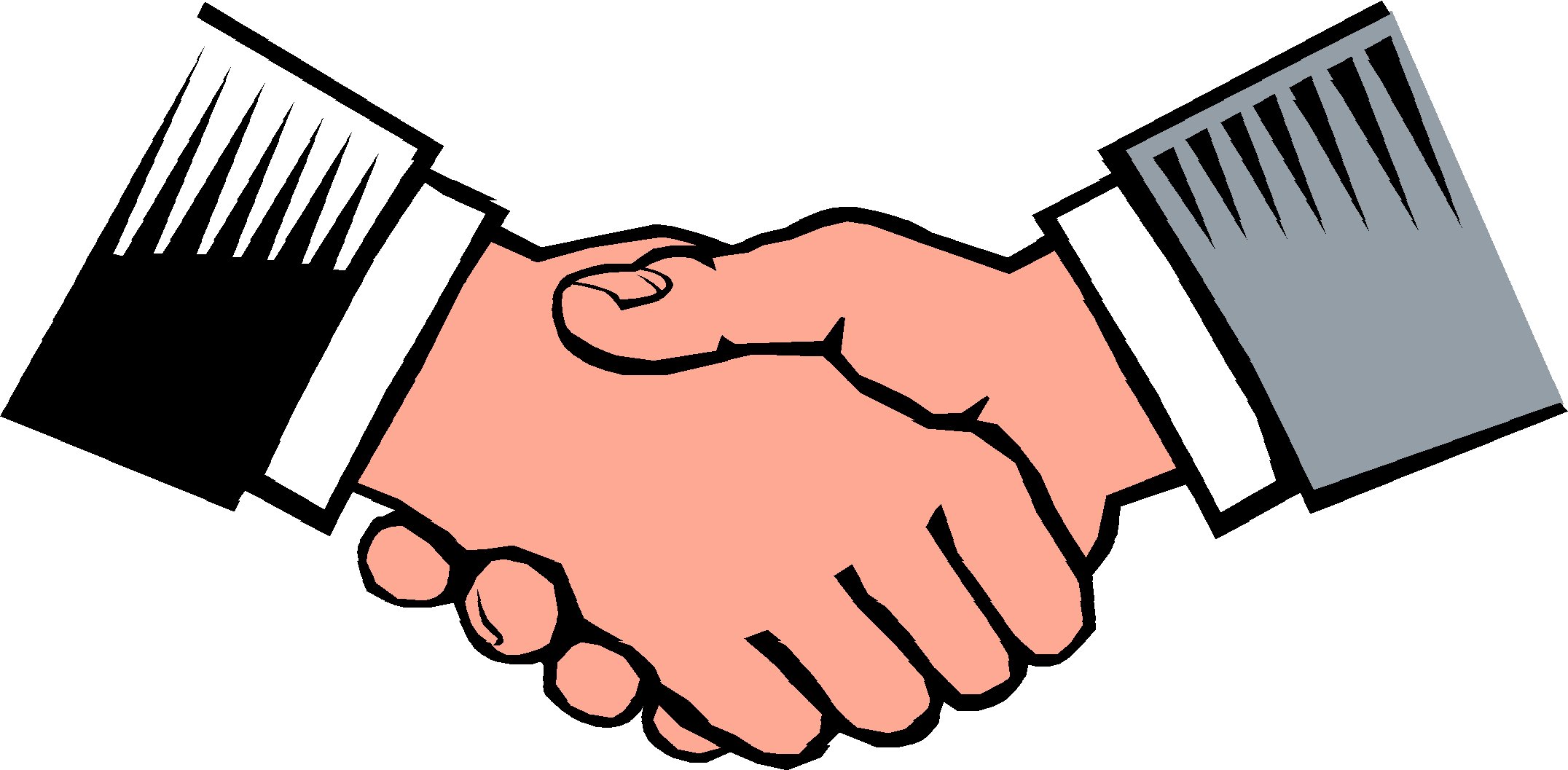 Images shaking hands clipart