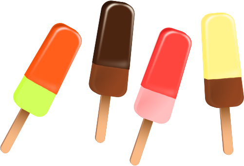 Popsicle ice cream clip art 