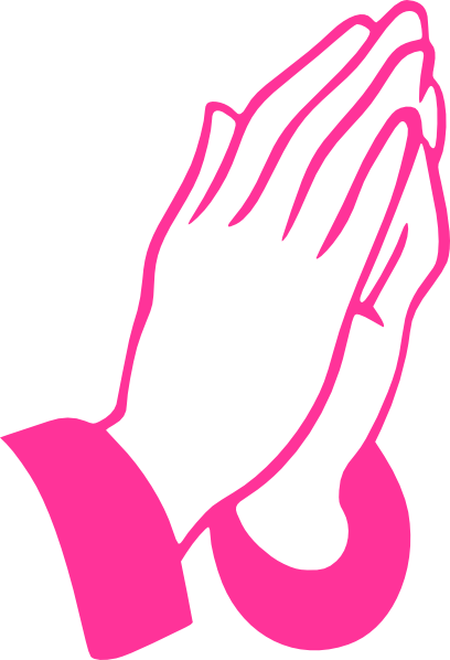 Praying hands with rosary clip art clipart 2