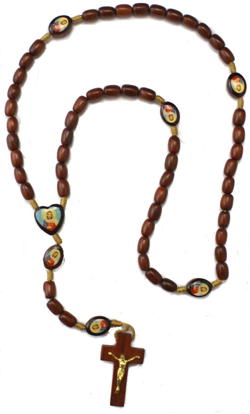 Rosary prayer chain clipart