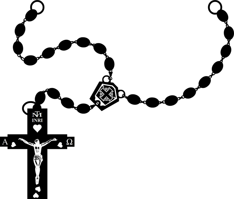 Rosary sahpgocitheaf rosaries tattoo designs clip art