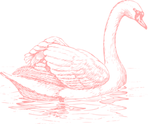 Swan clip art at vector clip art free