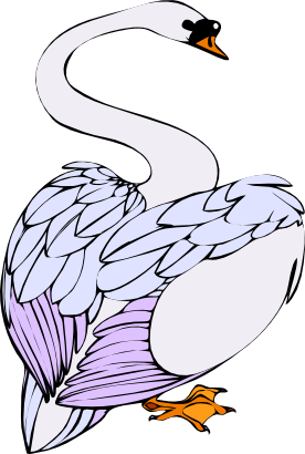 Swan clip art 