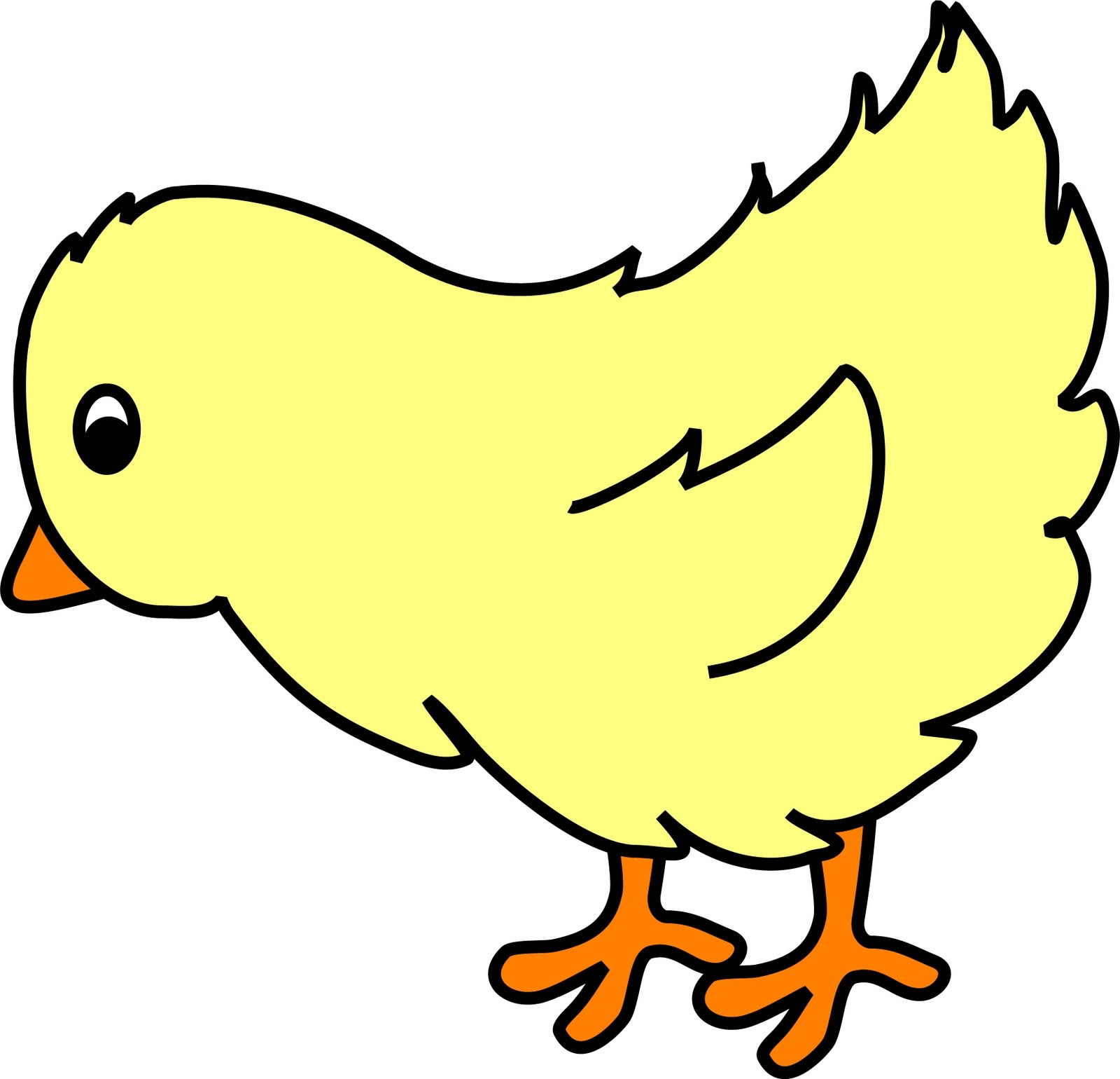 Baby chick pictures clipart