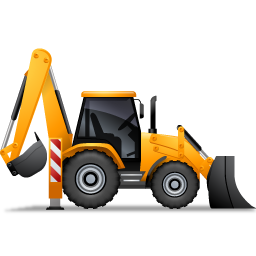 Backhoe free icons iconset transporter multiview icons by icons land clip art