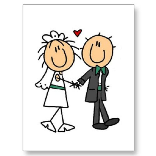 Cartoon bride and groom clipart cartoon cartoon