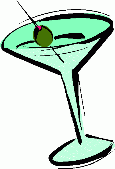 Cocktail glass clipart clipart