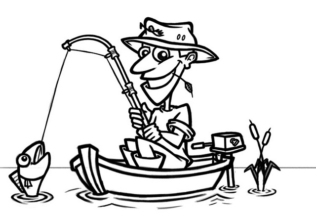 Fisherman cartoon pictures of fishermen clipart