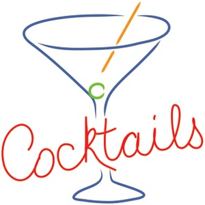 Gallery for retro cocktail clip art free