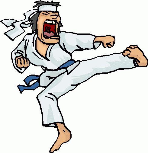 Karate gallery for clip art marial arts
